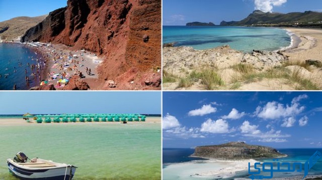 أجمل 10 شواطئ في جزيرة كريت اليونانية