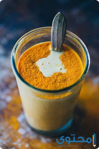 خلطة الحليب بالكركم