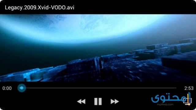 تطبيق Android Video Player