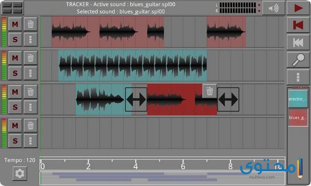 تطبيق Androsynth Audio Composer Demo