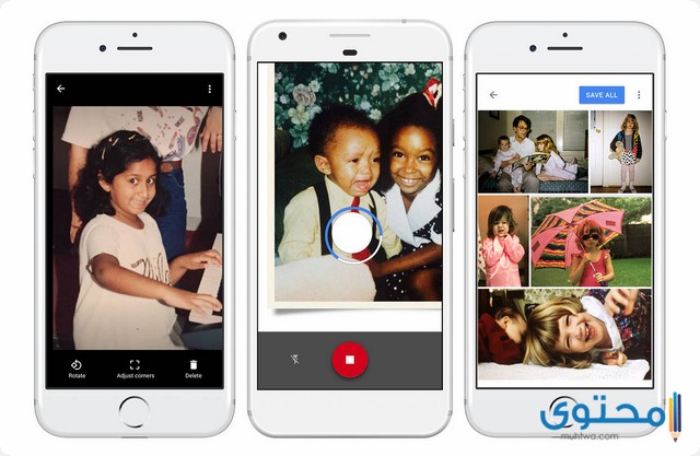 تطبيق PhotoScan للأندرويد