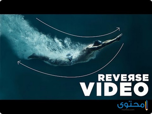 تطبيق Reverse video