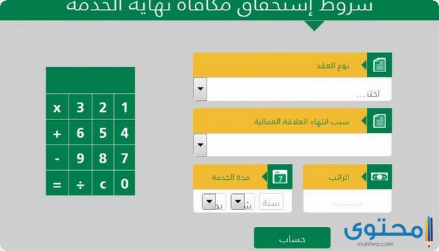 كيفية حساب مكافأة نهاية الخدمة في القطاع الحكومي والخاص في السعودية 1443 موقع محتوى