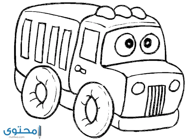 صور رسومات كرتون للتلوين للأطفال 2021 موقع محتوى