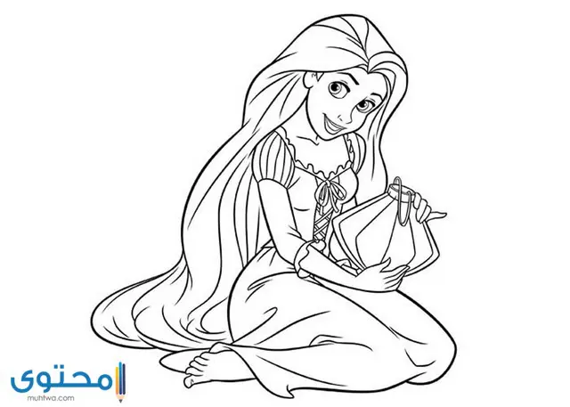 صور رسومات كرتون للتلوين للأطفال 2021 موقع محتوى