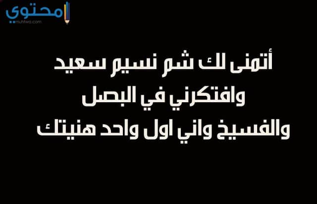 احلى بوستات شم النسيم