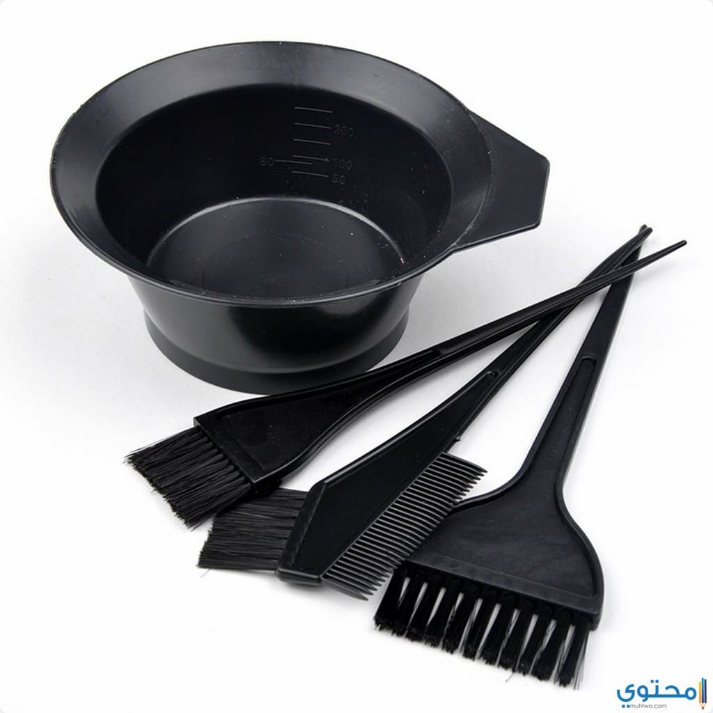 أدوات صبغ الشعر