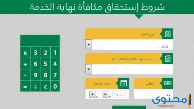 طريقة حساب مكافأة نهاية الخدمة للموظفين بالسعودية 2021 موقع محتوى