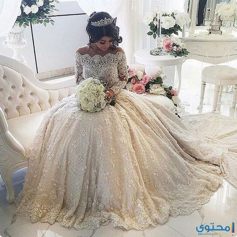 صور احدث موديلات فساتين زفاف 2021 موقع محتوى