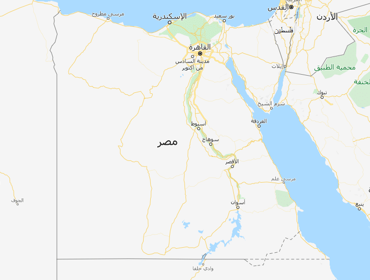 خريطة مصر بالمدن كاملة 1 خريطة مصر كاملة