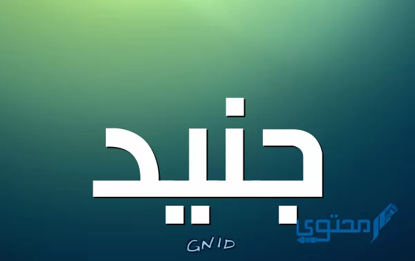 معنى اسم جنيد