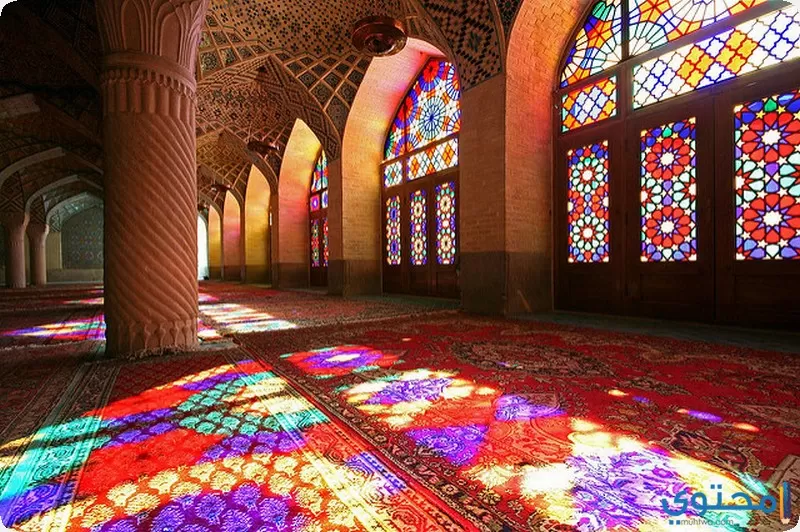 مسجد قوس قزح في إيران