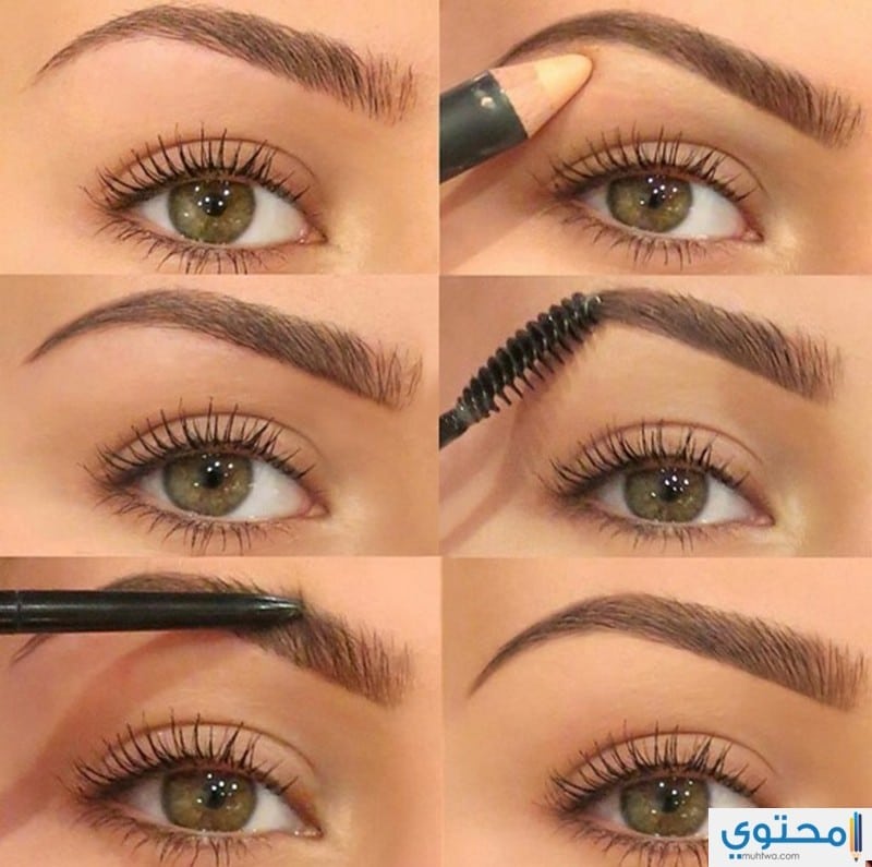 صور طريقه رسم الحواجب 2021 موقع محتوى