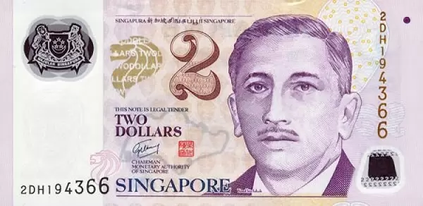 2 دولار سنغافوري
