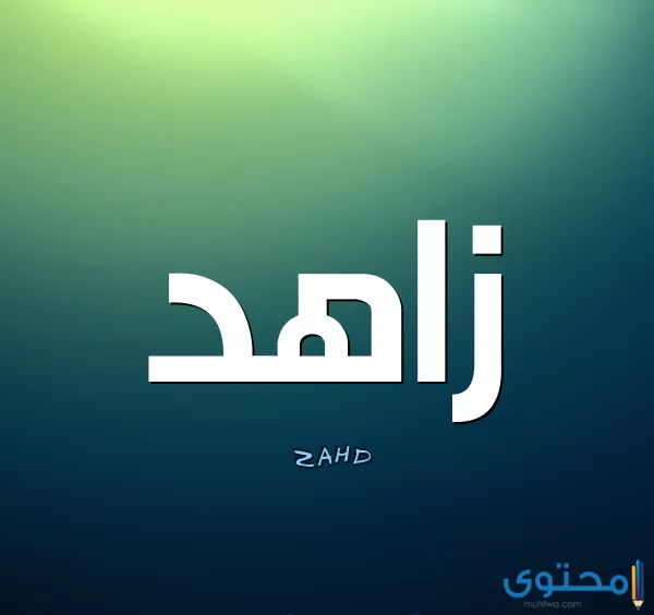 معنى اسم زاهد