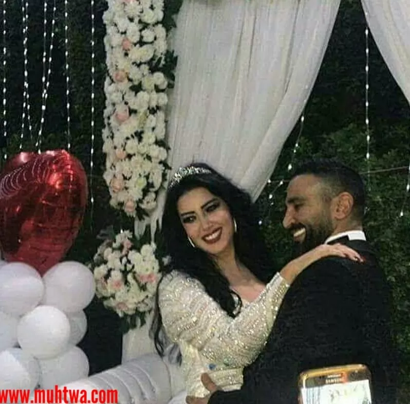 صور زفاف أحمد سعد وسمية الخشاب 