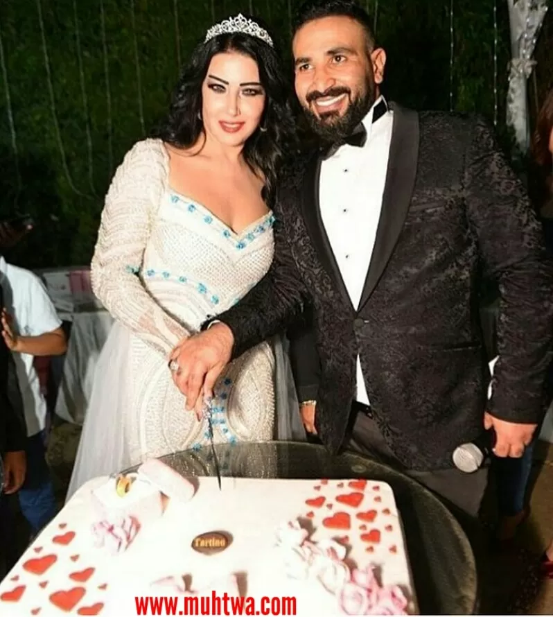 صور حفل زفاف أحمد سعد وسمية الخشاب 