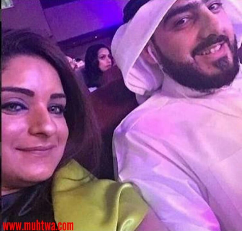 صور مرام البلوشي وزوجها 