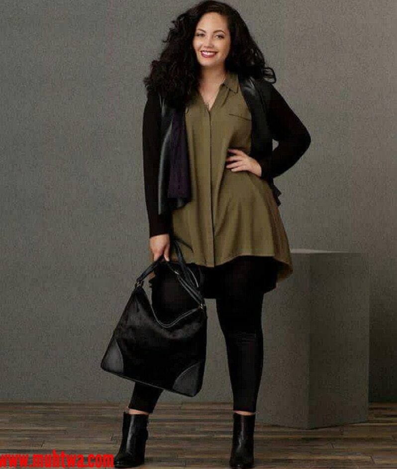أزياء بدينات وقصيرات 