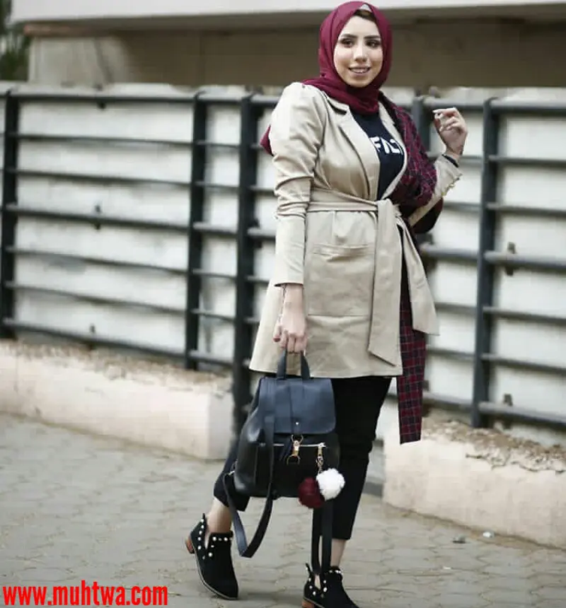 ملابس شتاء للمحجبات 