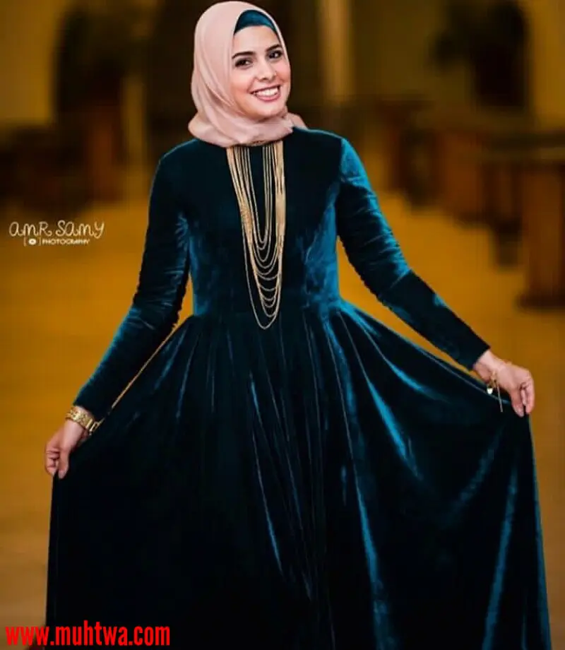 فساتين محجبات حديثة 