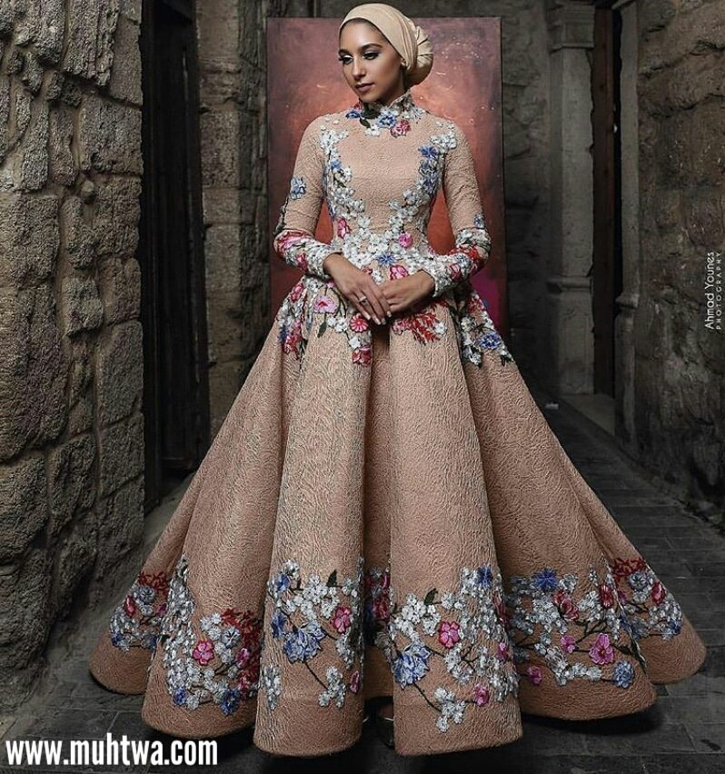 فساتين سواريه لسن 16 سنه محجبات
