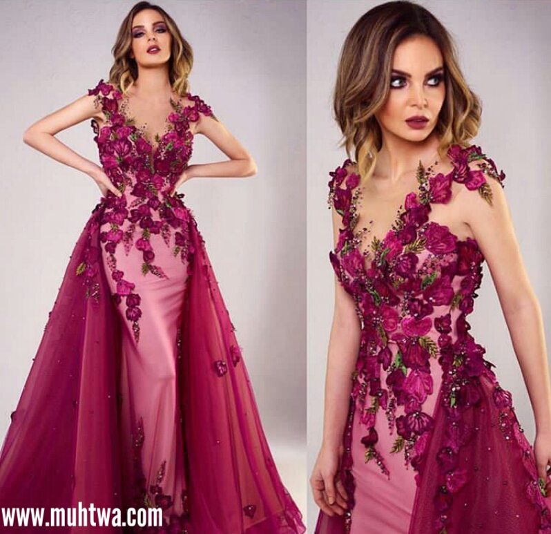 أثري خطيب إمبراطورية ازياء 2018 فساتين سهره جديده Fathersandsonsmusic Com