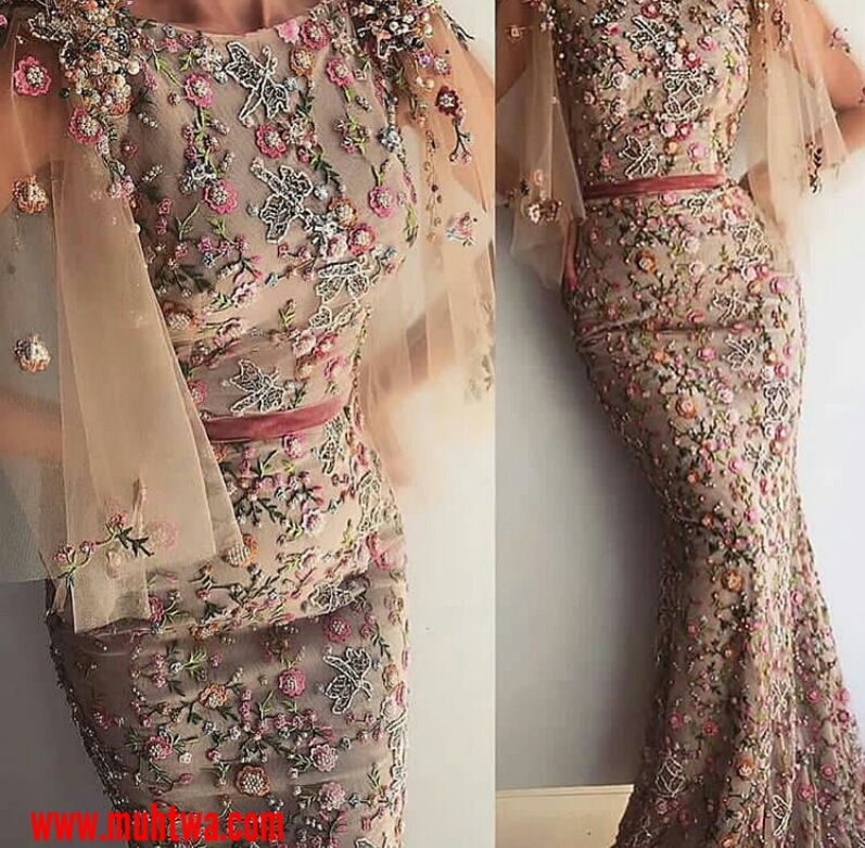 موديلات فساتين طويلة