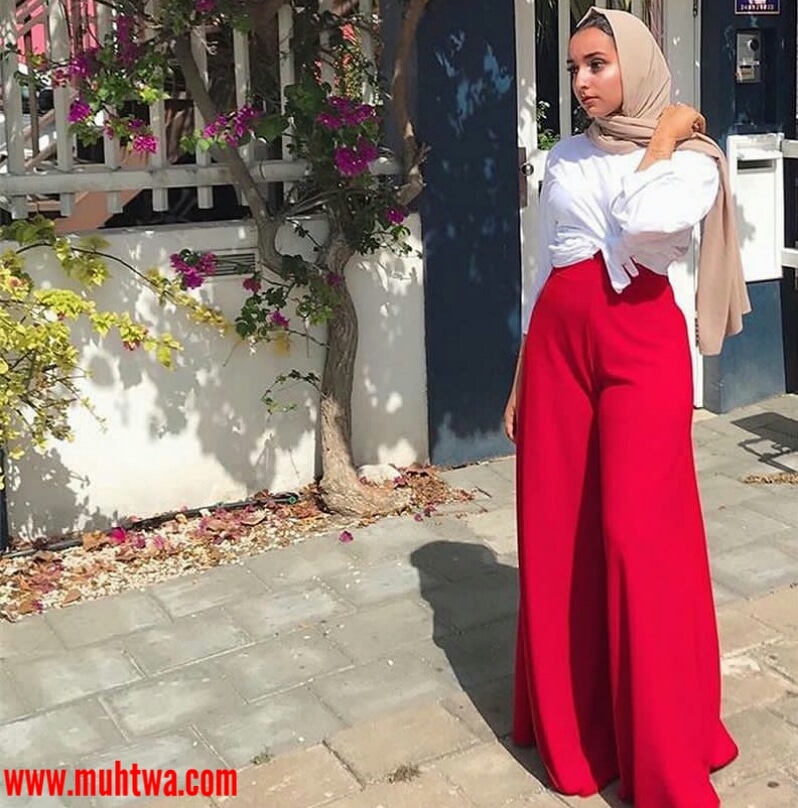 أجمل ملابس محجبات