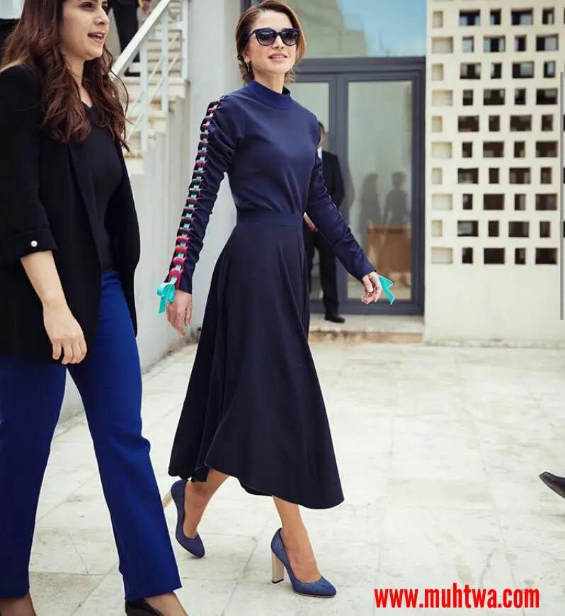 اطلالات الملكة رانيا