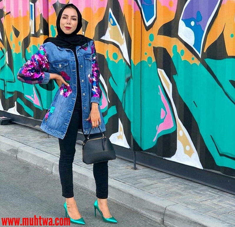 للمحجبات افكار لتنسيق الجاكيت الجينز موقع محتوى