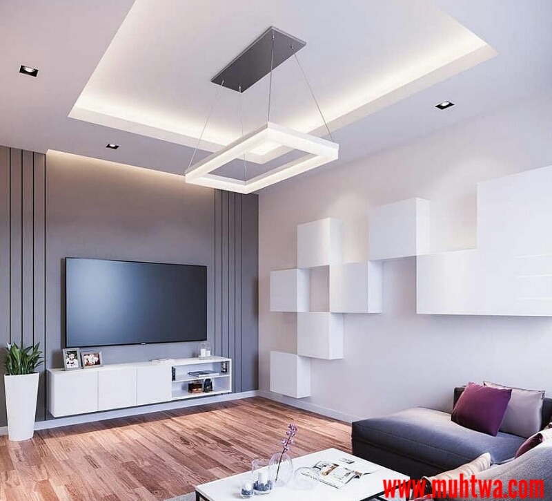 ديكورات دهانات اسقف حديثة 2021 موقع محتوى