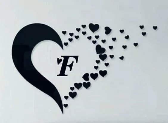 أشكال صور حرف F بالإنجليزية