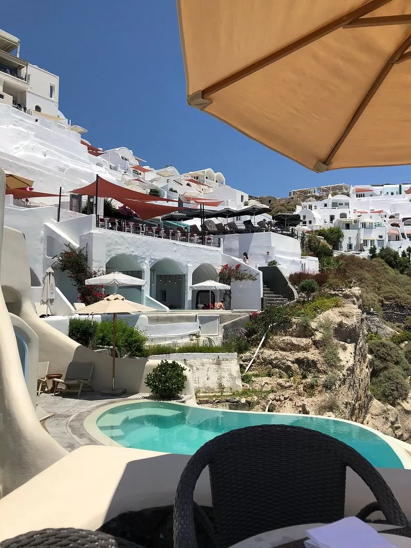 Lees meer over de lijst met de beroemdste hotels in Santorini, Griekenland 2024