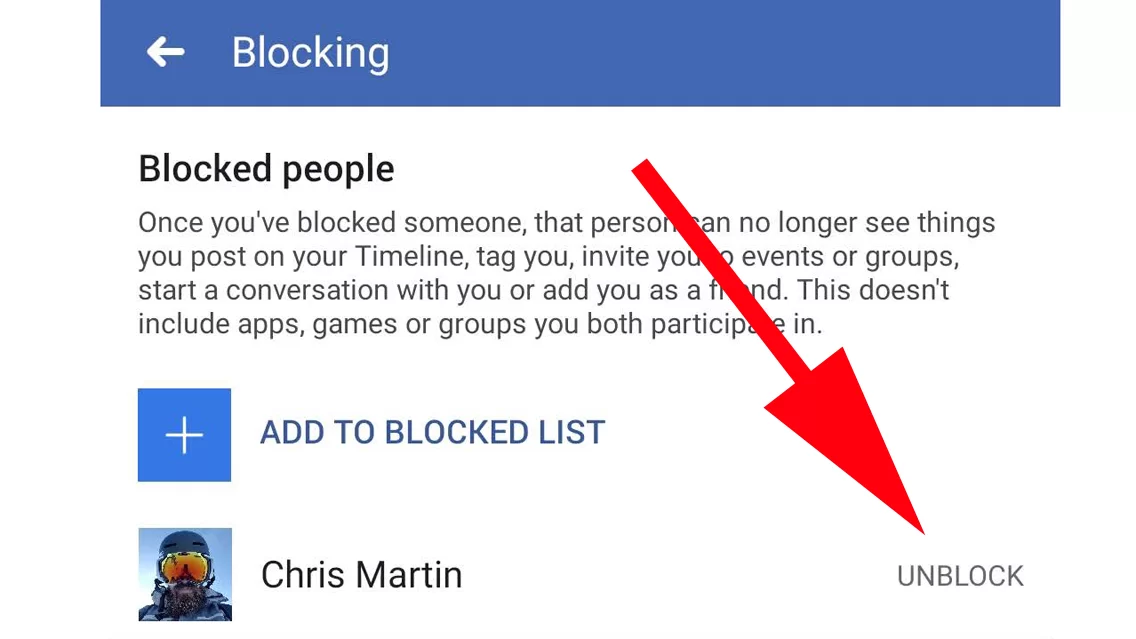 كيفية فك الحظر على فيسبوك