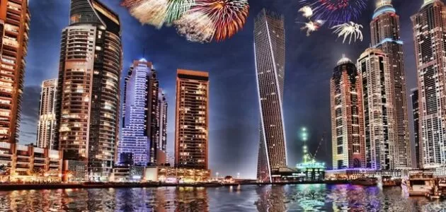 أماكن ومواعيد احتفالات رأس السنة في دبي
