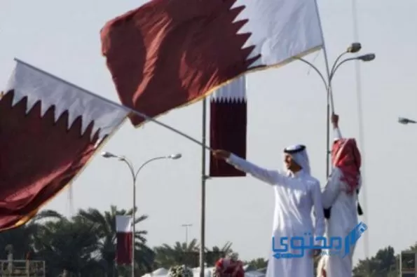 علم قطر في المنام