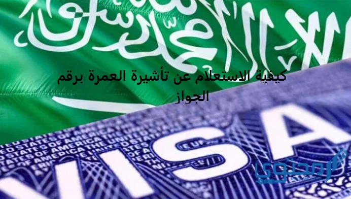 خطوات الاستعلام عن تأشيرة العمرة إلكترونيا برقم الجواز