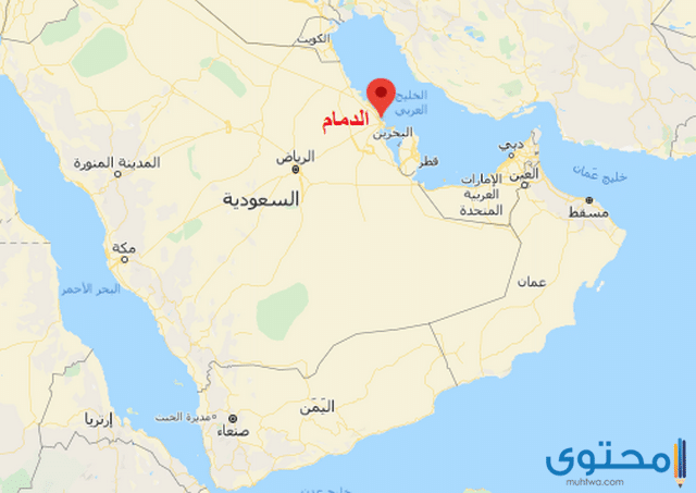 خريطة المملكة العربية السعودية بالمدن كاملة موقع محتوى