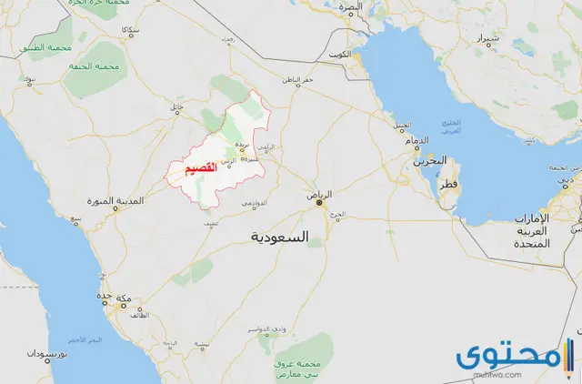 خريطة المملكة العربية السعودية بالمدن كاملة موقع محتوى