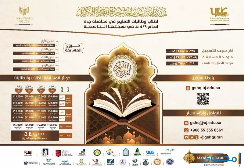 مسابقة جامعة جدة للقران الكريم