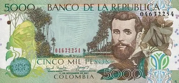 5000 بيزو كولومبي