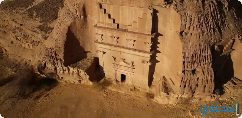 مقابر قصر البنت بمدينة العلا في المملكة