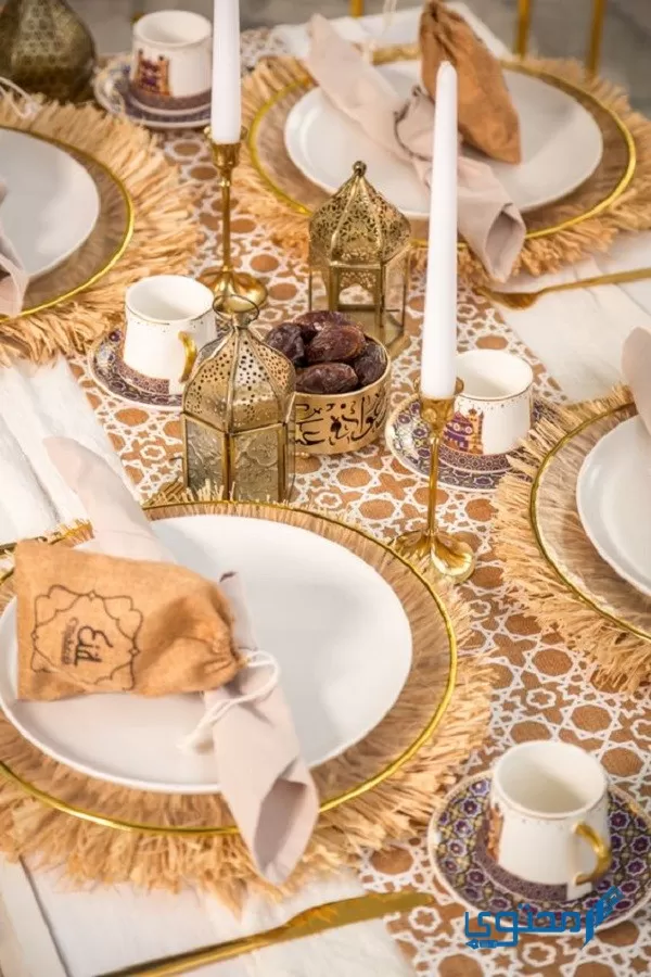 طرق زينة رمضان للجلسات الخارجية