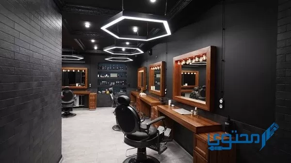 Imaxes de decoracións distintivas de barbería