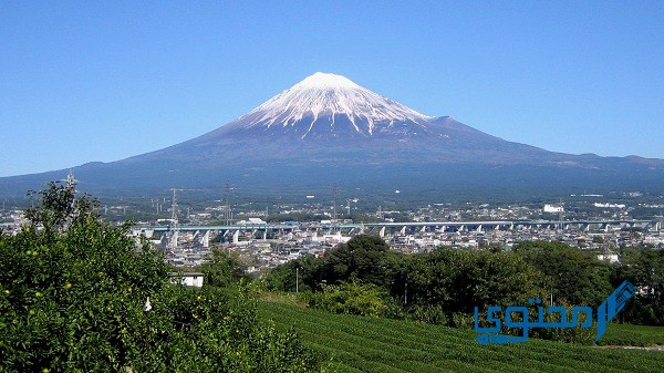 أين يوجد جبل فوجي 