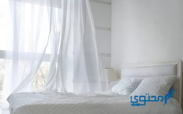 أشكال ستائر غرف نوم حديثة