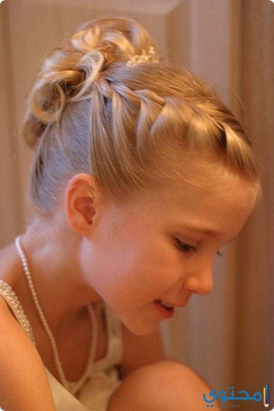 تسريحة شعر سهلة للبنات تسريحات شعر للمناسبات للبنات