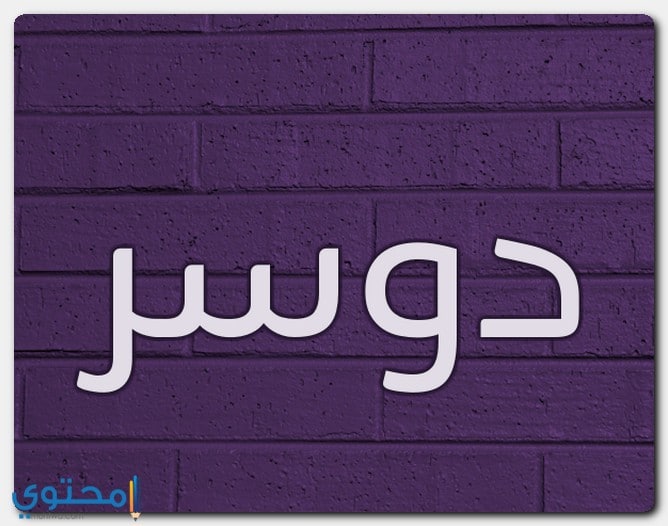 معنى اسم دوسر