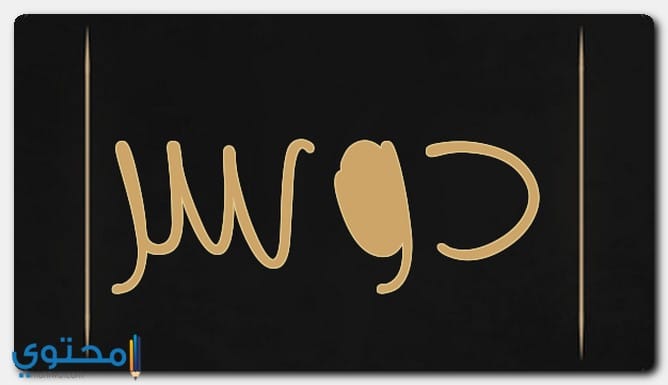 معنى اسم دوسر (Dawser) وصفاته وشخصيته 1 Dwsr3 1